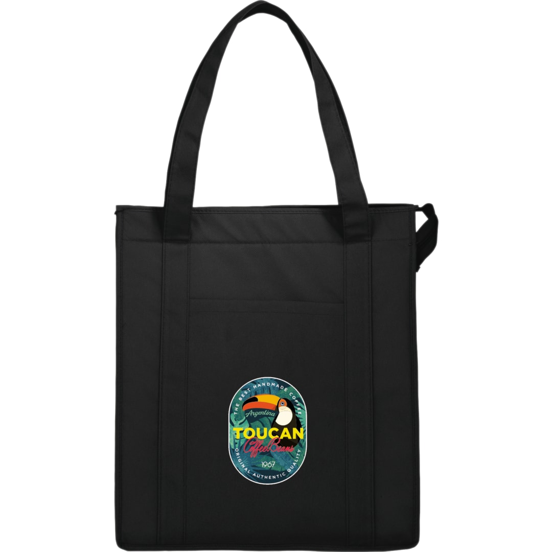 Hercules Insulated Grocery Tote - SM-7431 Black