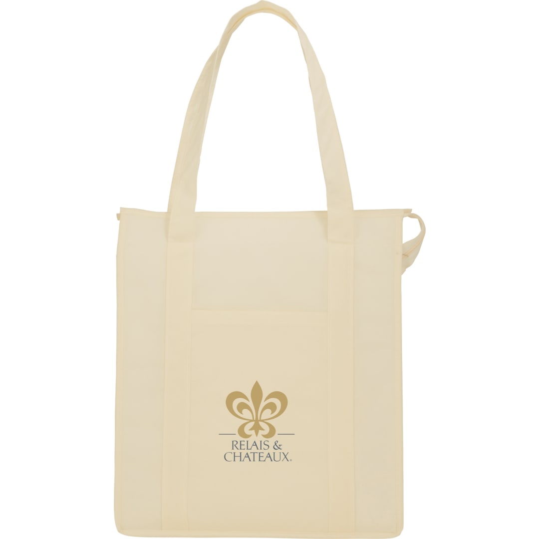 Hercules Insulated Grocery Tote - SM-7431 Cream (CR)
