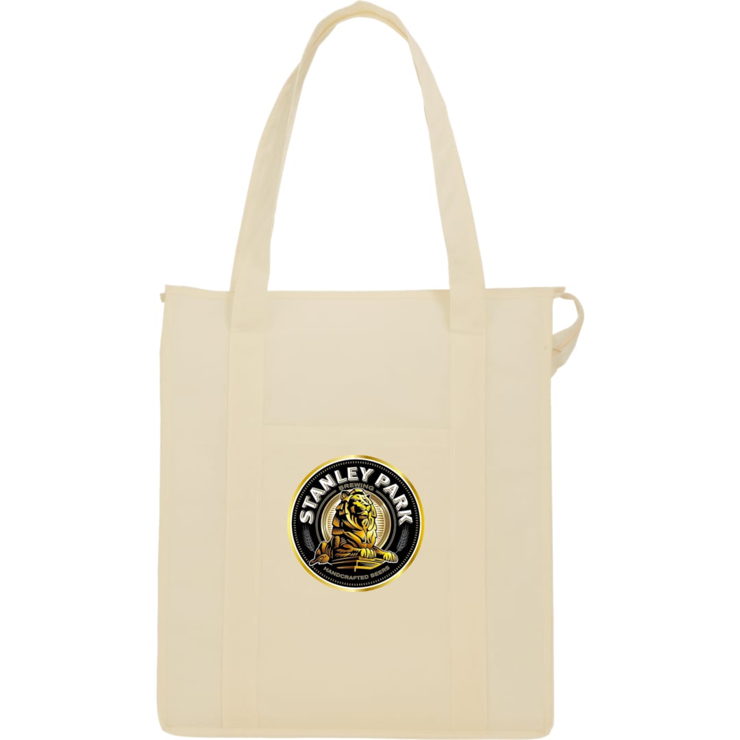 Hercules Insulated Grocery Tote - SM-7431 Cream (CR)
