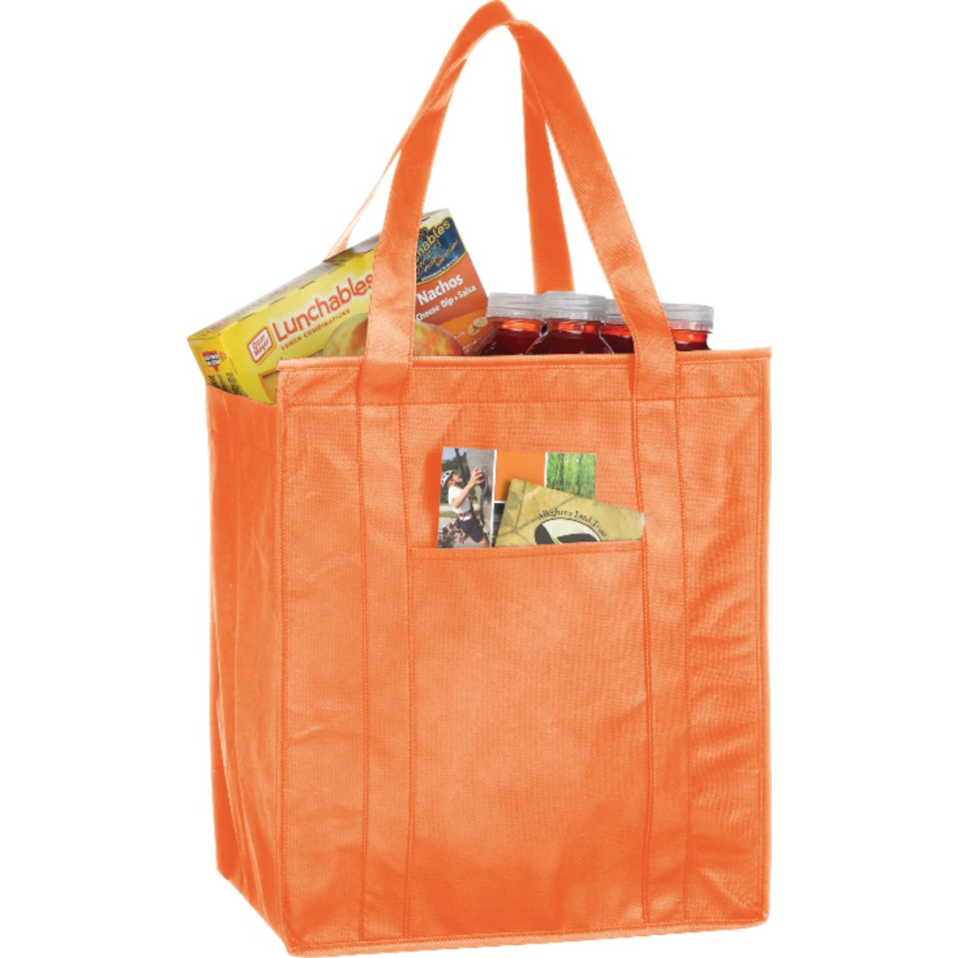 Hercules Insulated Grocery Tote - SM-7431 Orange