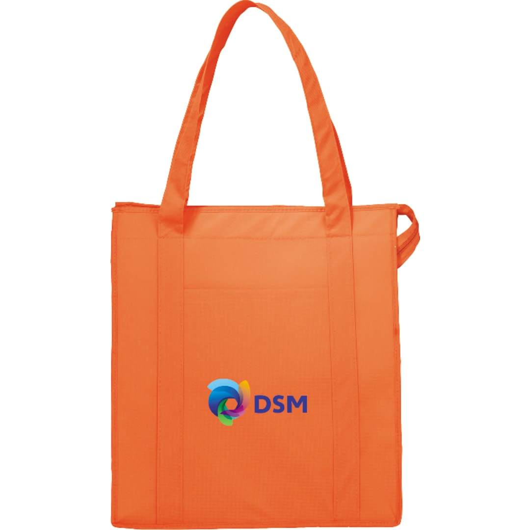 Hercules Insulated Grocery Tote - SM-7431 Orange