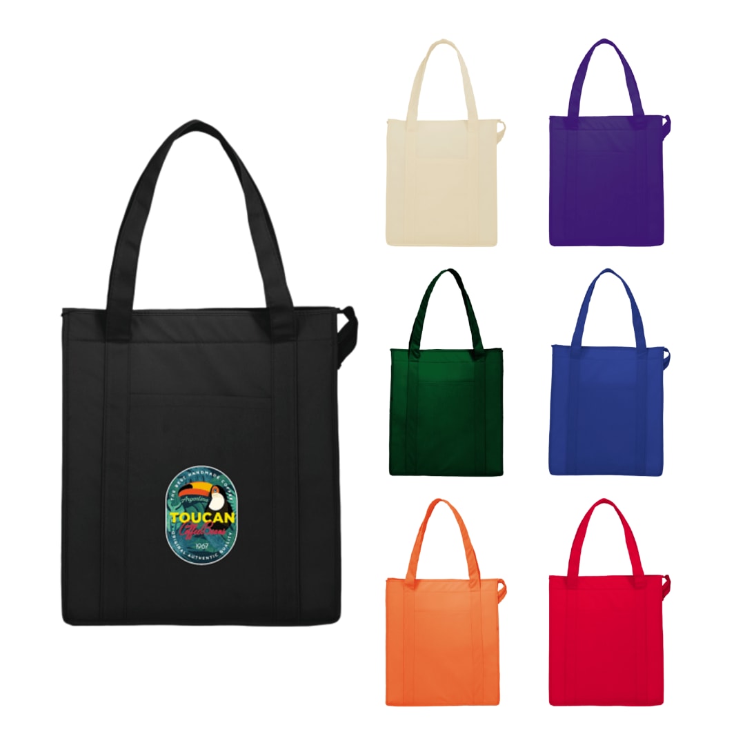Bullet Hercules Insulated Grocery Tote - SM-7431 Black
