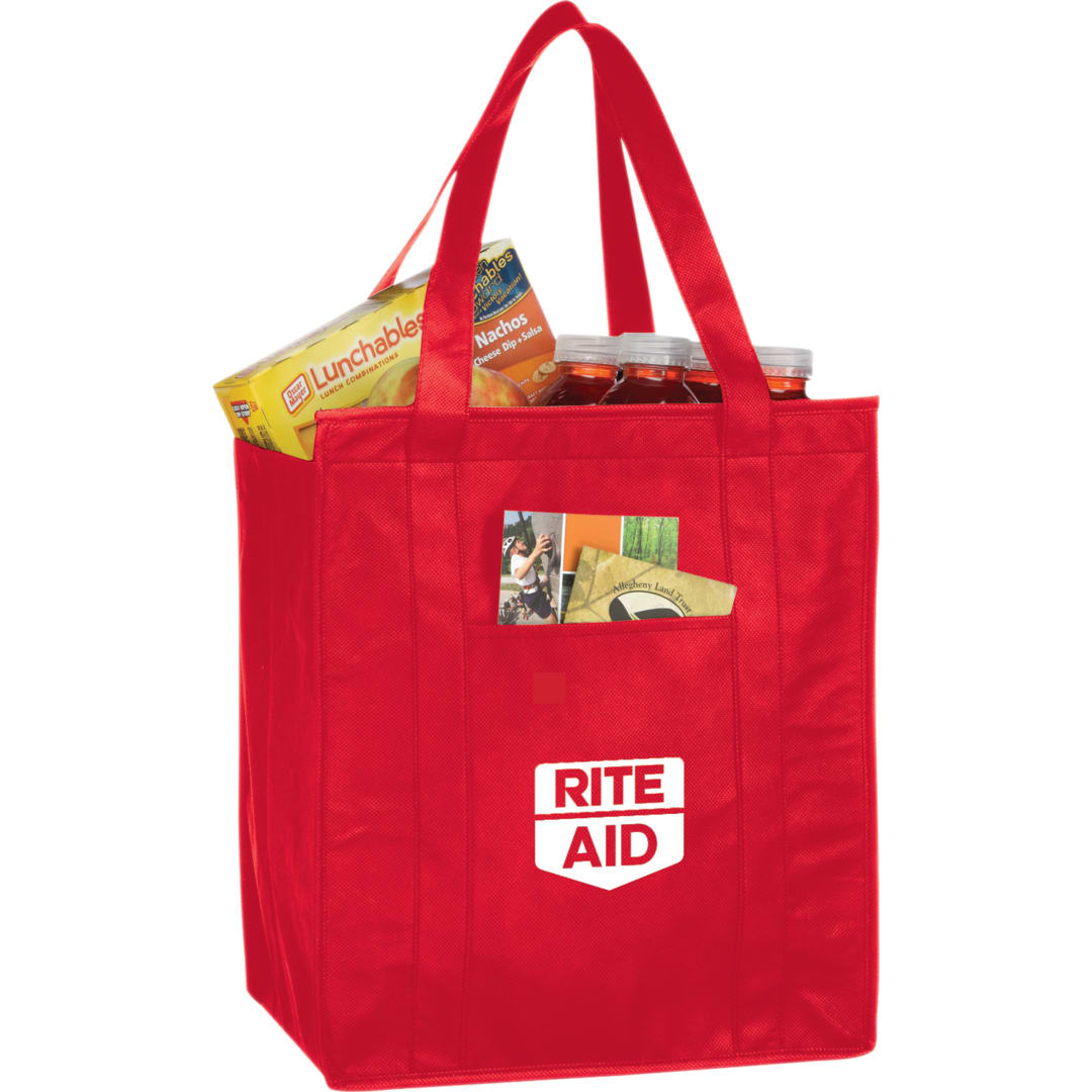 Bullet Hercules Insulated Grocery Tote - SM-7431 Red