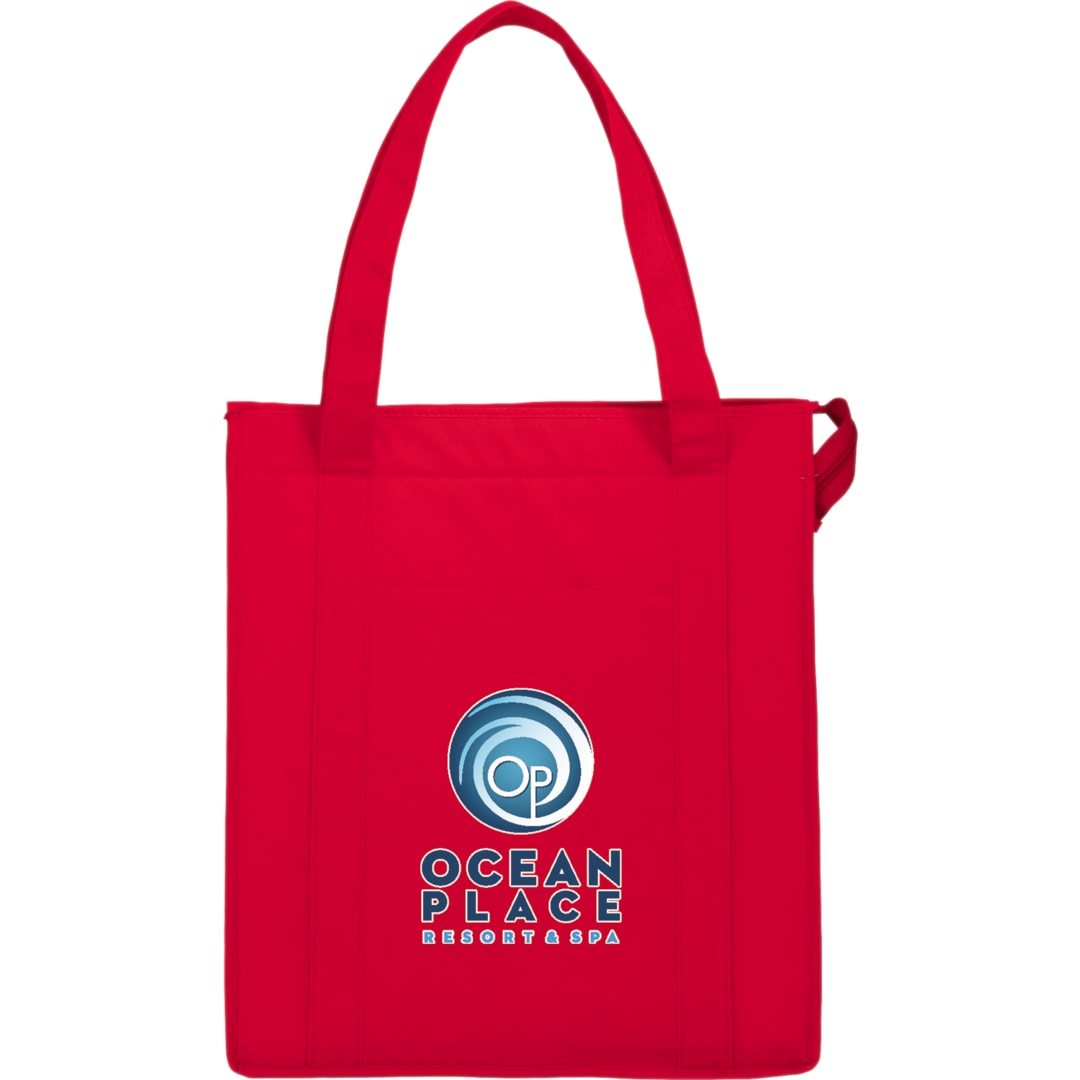 Bullet Hercules Insulated Grocery Tote - SM-7431 Red