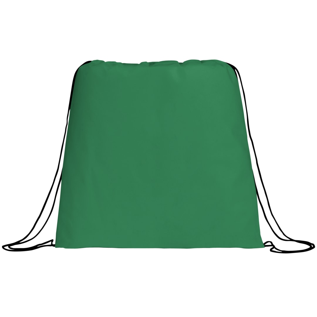 Evergreen Non-Woven Drawstring Bag - SM-7434 Green