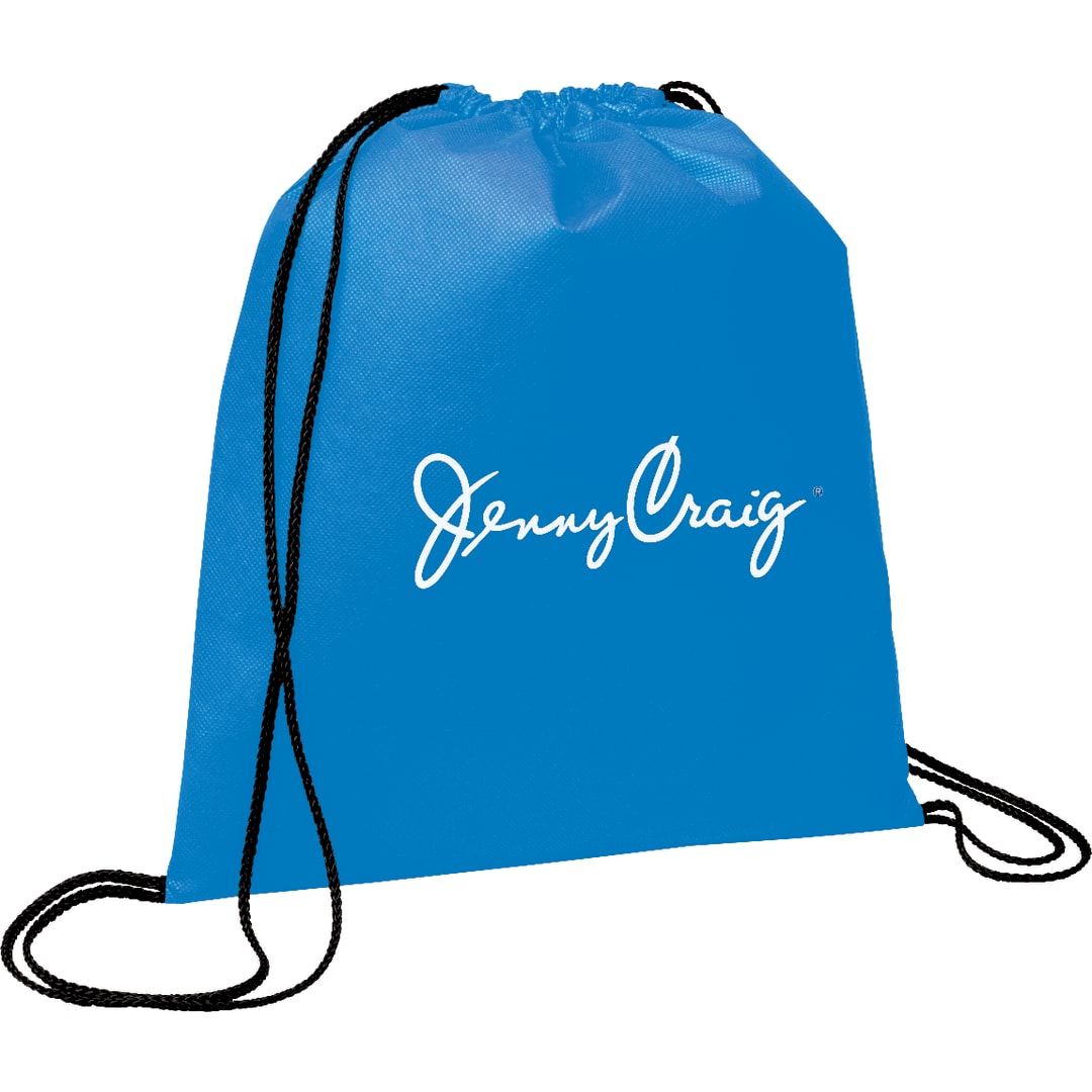 Evergreen Non-Woven Drawstring Bag - SM-7434 Blue
