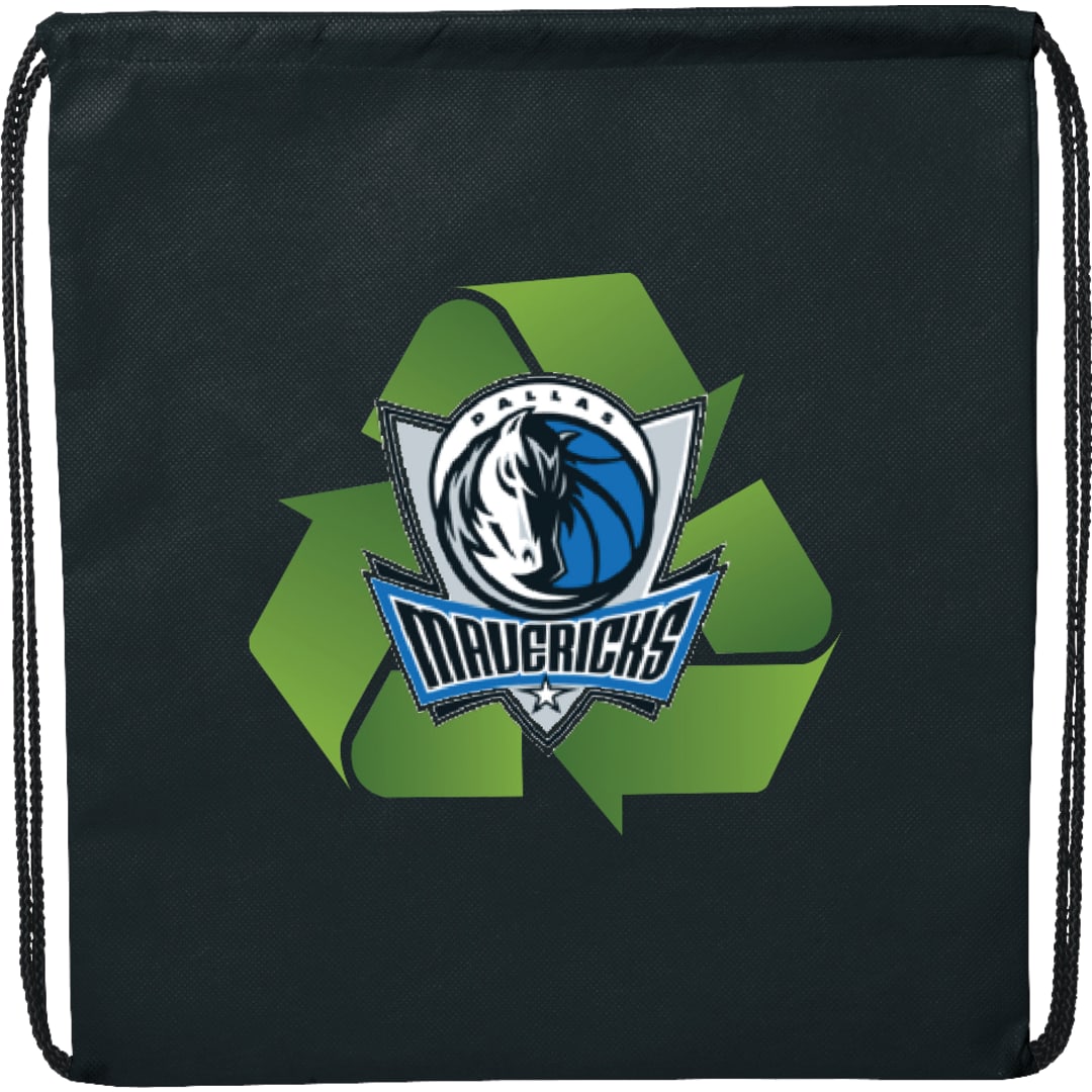 Bullet Evergreen Non-Woven Drawstring Bag - SM-7434 Black