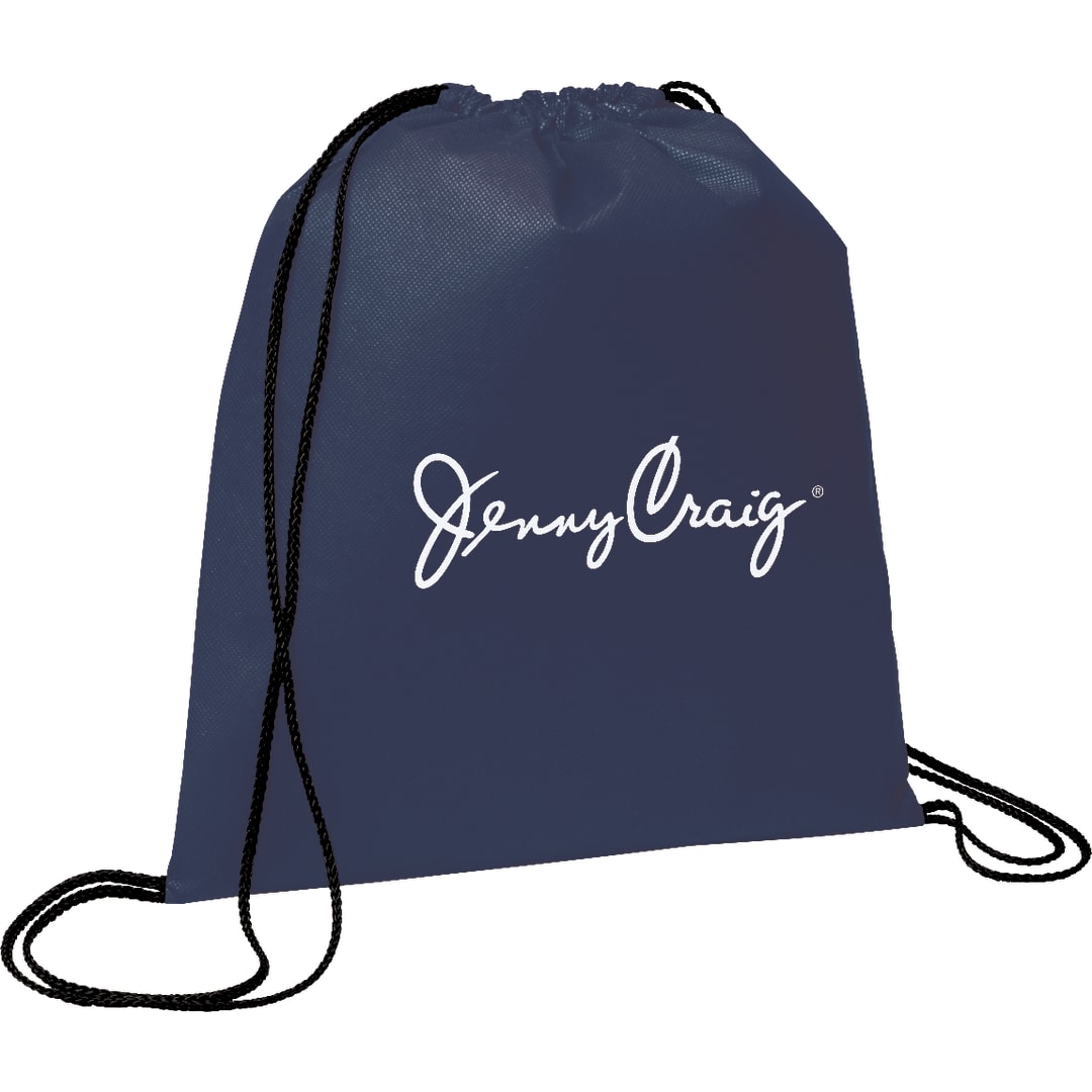 Bullet Evergreen Non-Woven Drawstring Bag - SM-7434 Blue