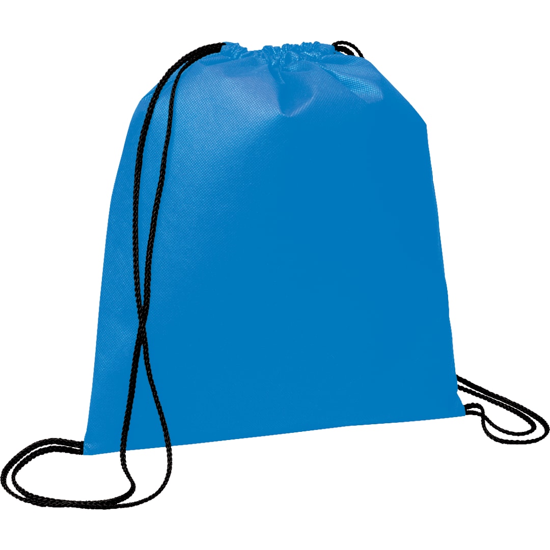 Bullet Evergreen Non-Woven Drawstring Bag - SM-7434 Blue