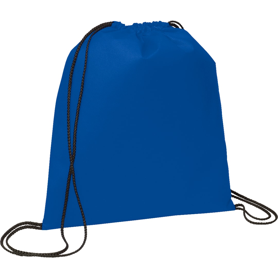 Bullet Evergreen Non-Woven Drawstring Bag - SM-7434 Blue