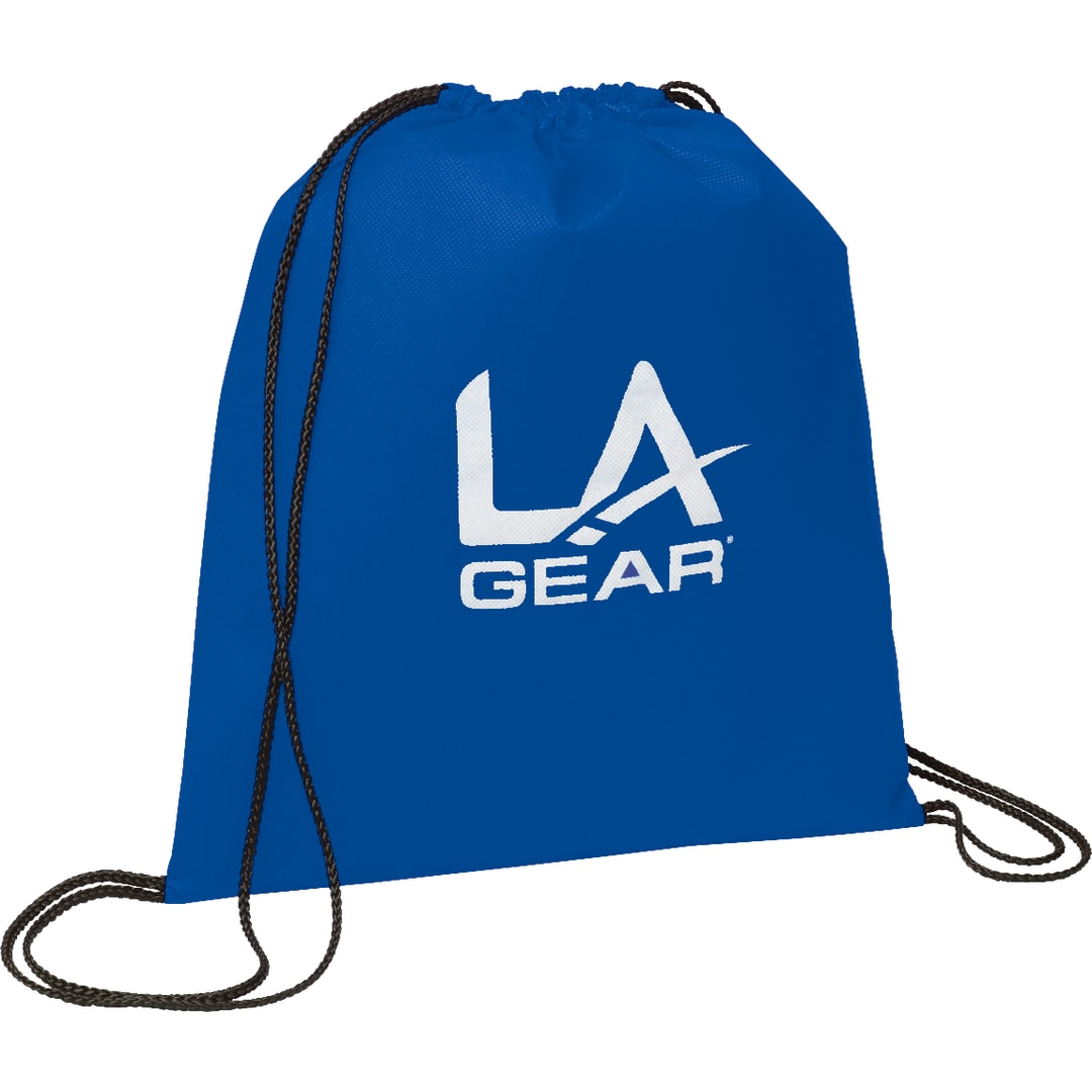 Bullet Evergreen Non-Woven Drawstring Bag - SM-7434 Blue