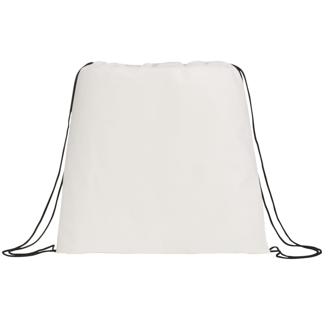 Bullet Evergreen Non-Woven Drawstring Bag - SM-7434 White