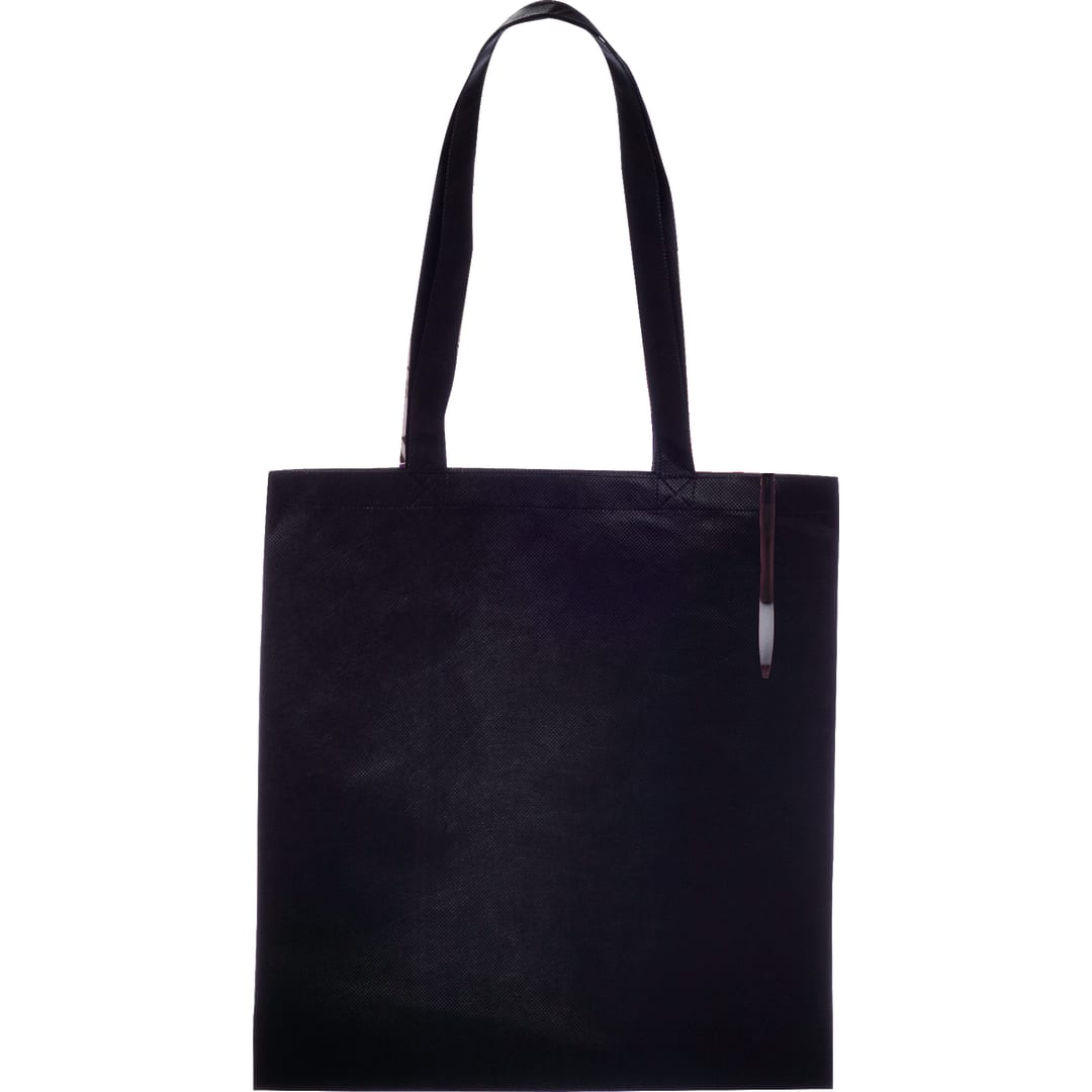 Zeus Non-Woven Convention Tote - SM-7440 Black