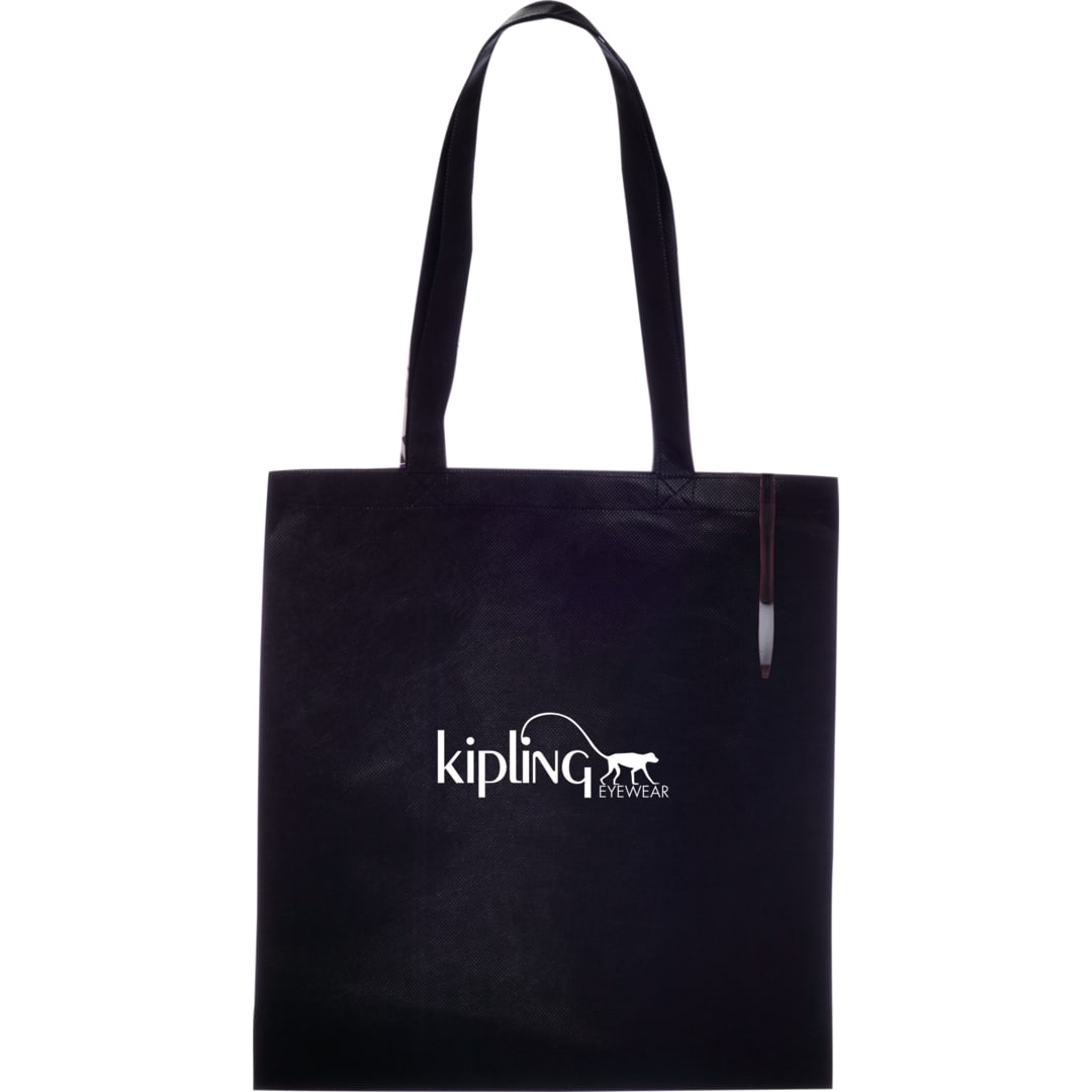 Bullet Zeus Non-Woven Convention Tote - SM-7440 Black