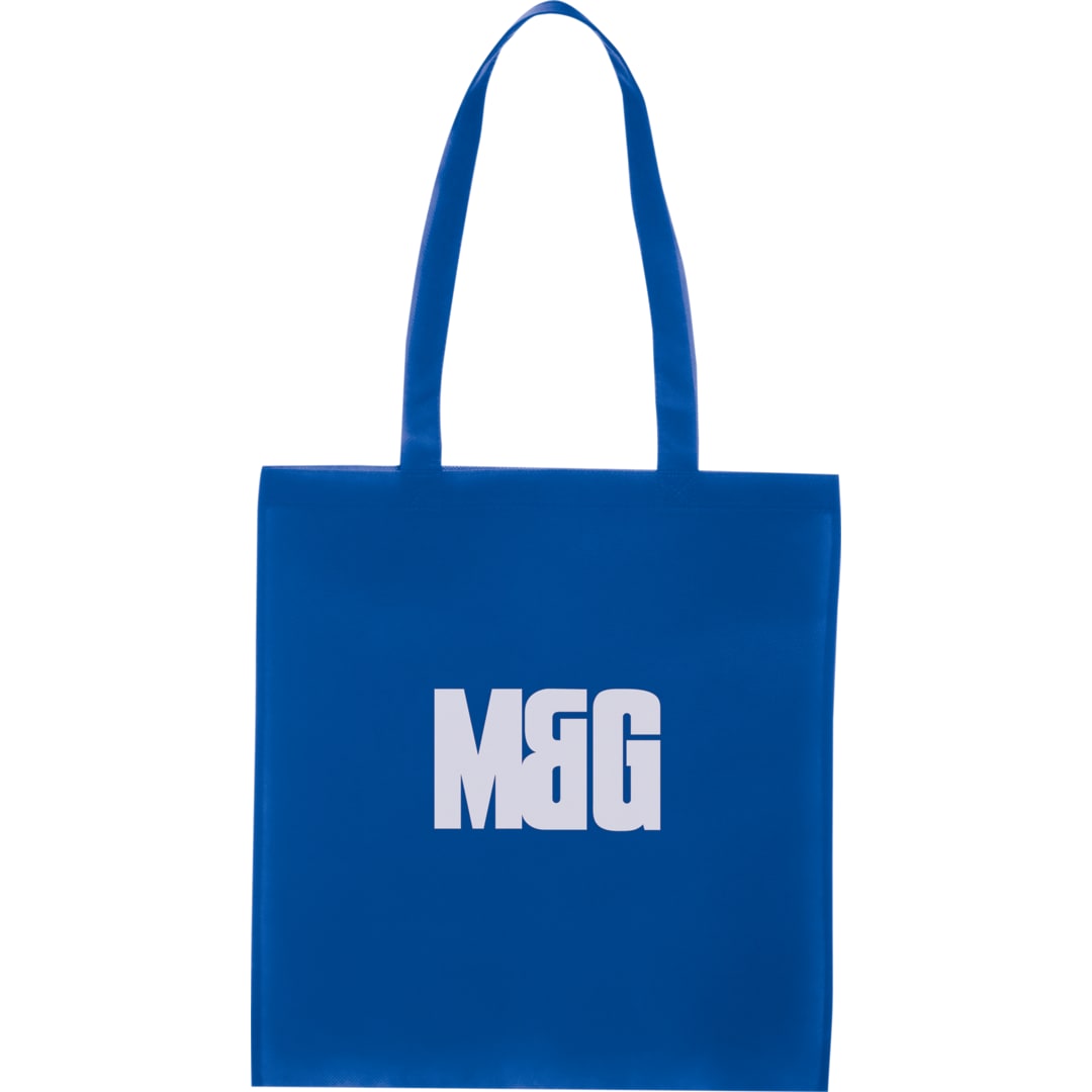 Bullet Zeus Non-Woven Convention Tote - SM-7440 Blue