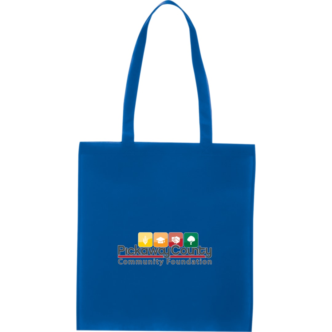 Bullet Zeus Non-Woven Convention Tote - SM-7440 Blue