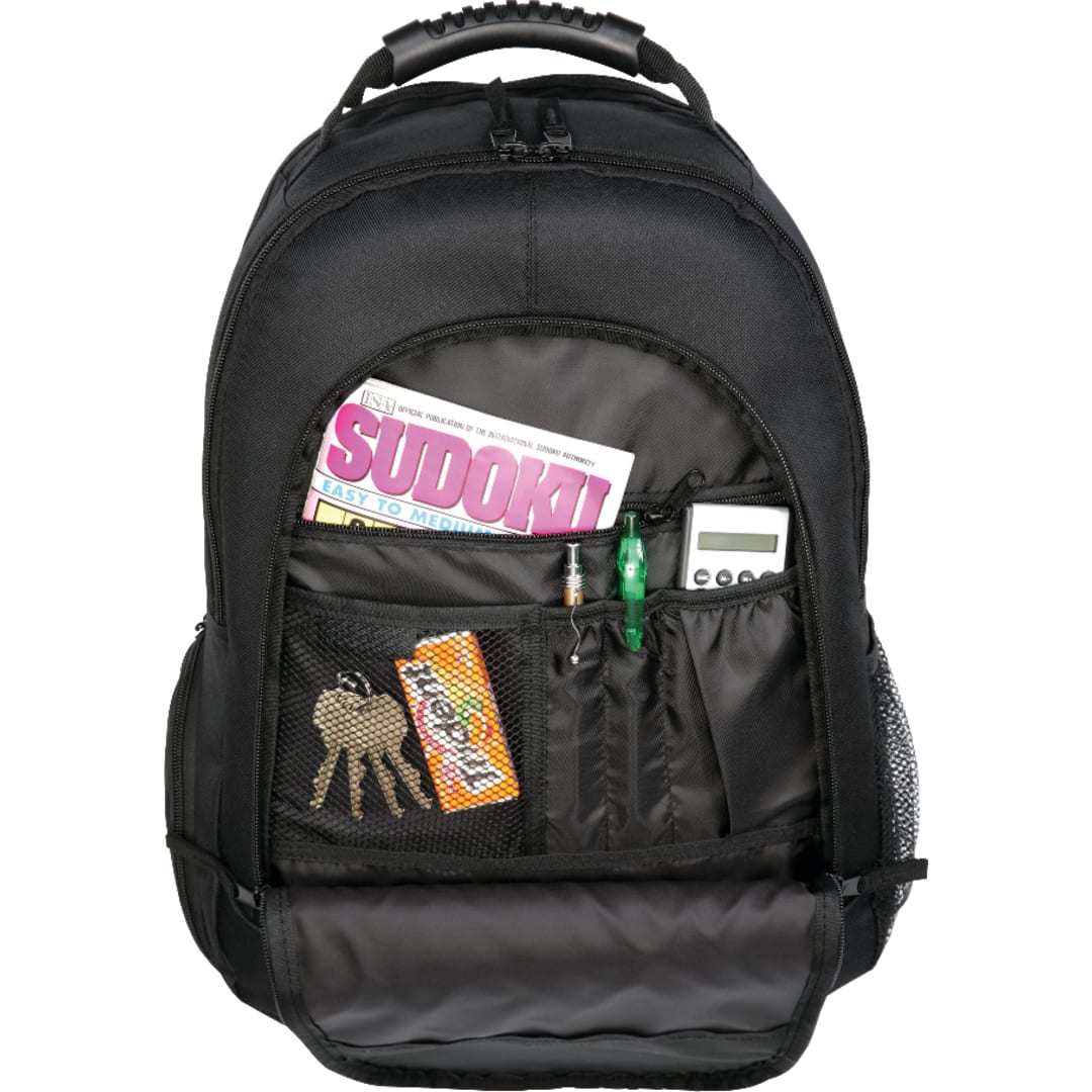 Bullet Journey 15" Computer Backpack - SM-7442 Black