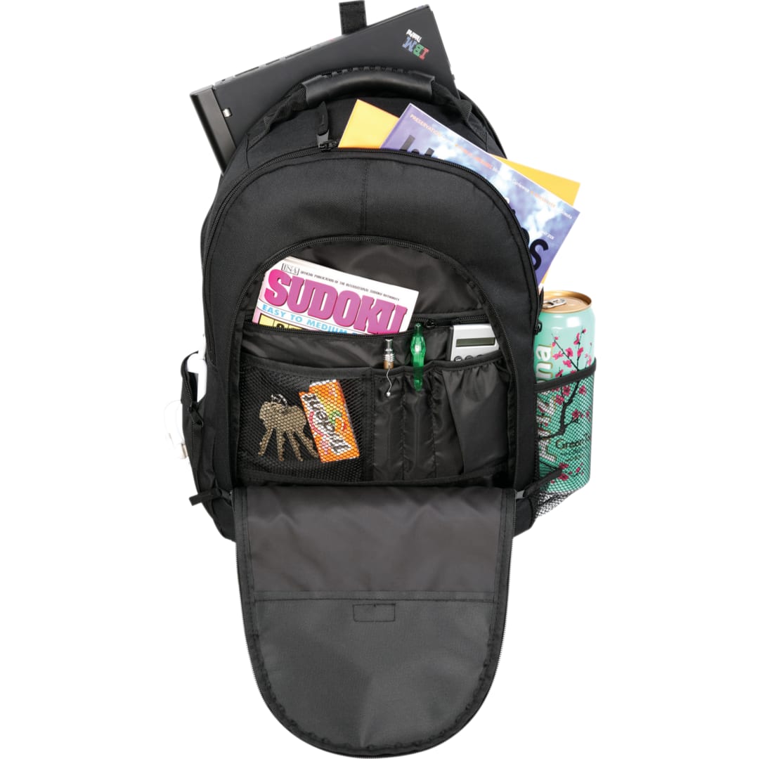 Bullet Journey 15" Computer Backpack - SM-7442 Black