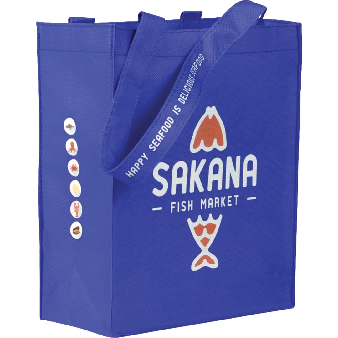 Mini Elm Non-Woven Gift Tote - SM-7453 Blue