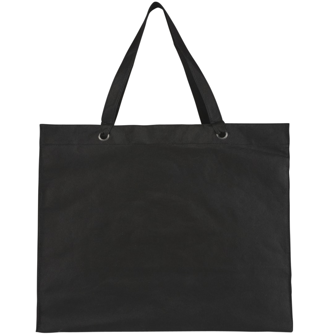 Oak Non-Woven Shopper Tote - SM-7455 Black
