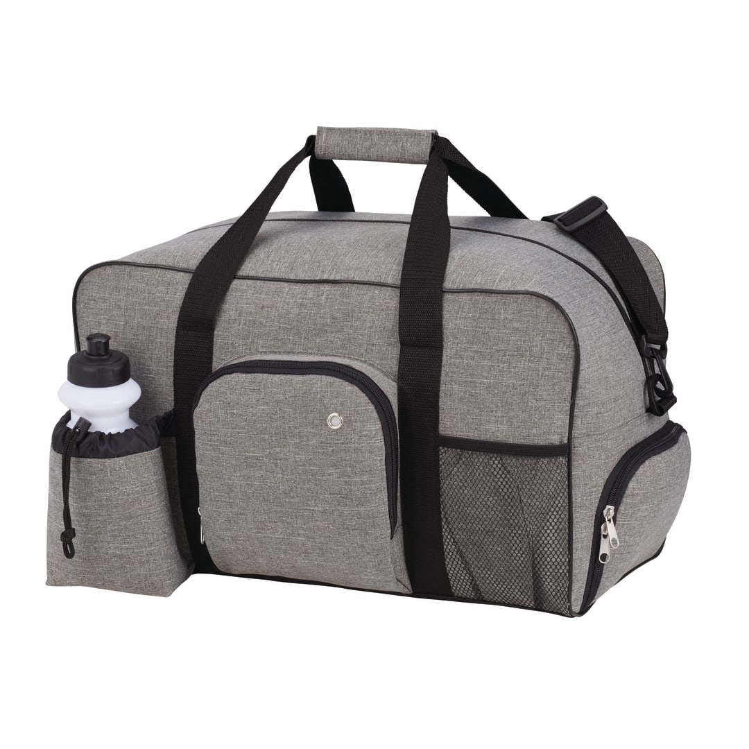 Weekender 18.5" Deluxe Duffel Bag - SM-7533 Gray