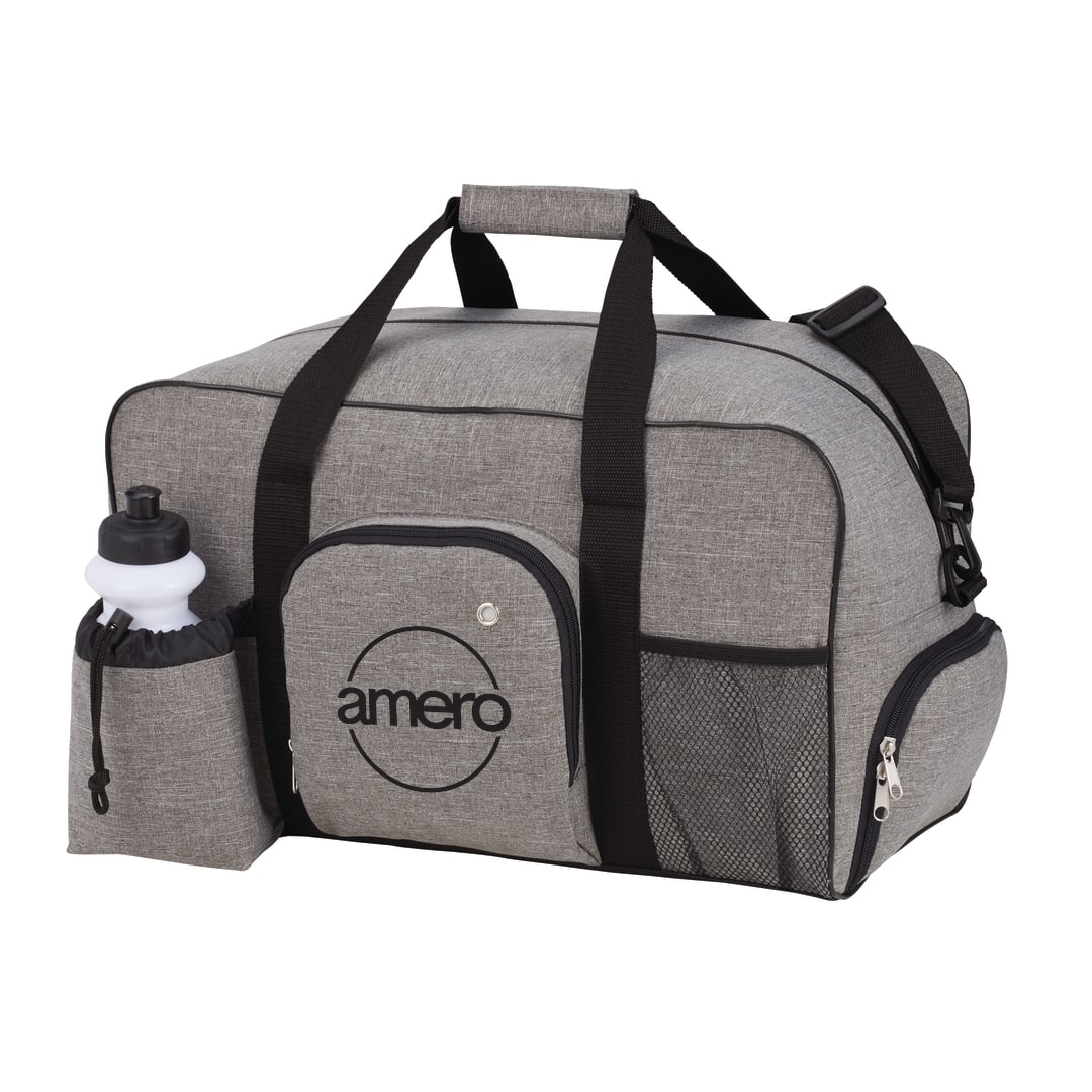 Weekender 18.5" Deluxe Duffel Bag - SM-7533 Gray