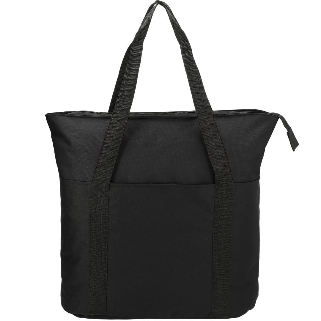 Heavy Duty Zippered Convention Tote - SM-7539 Black