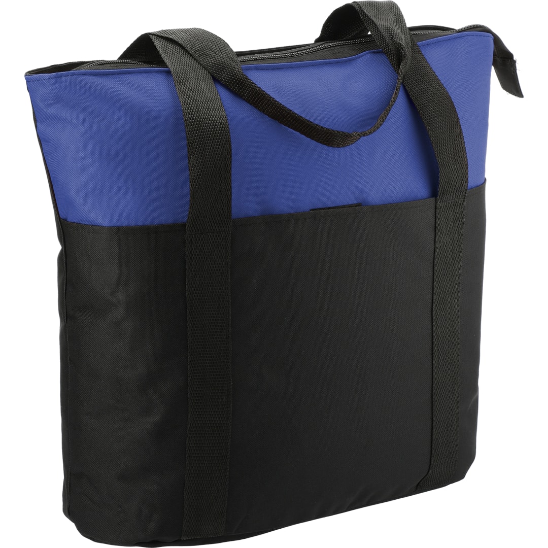 Heavy Duty Zippered Convention Tote - SM-7539 Blue