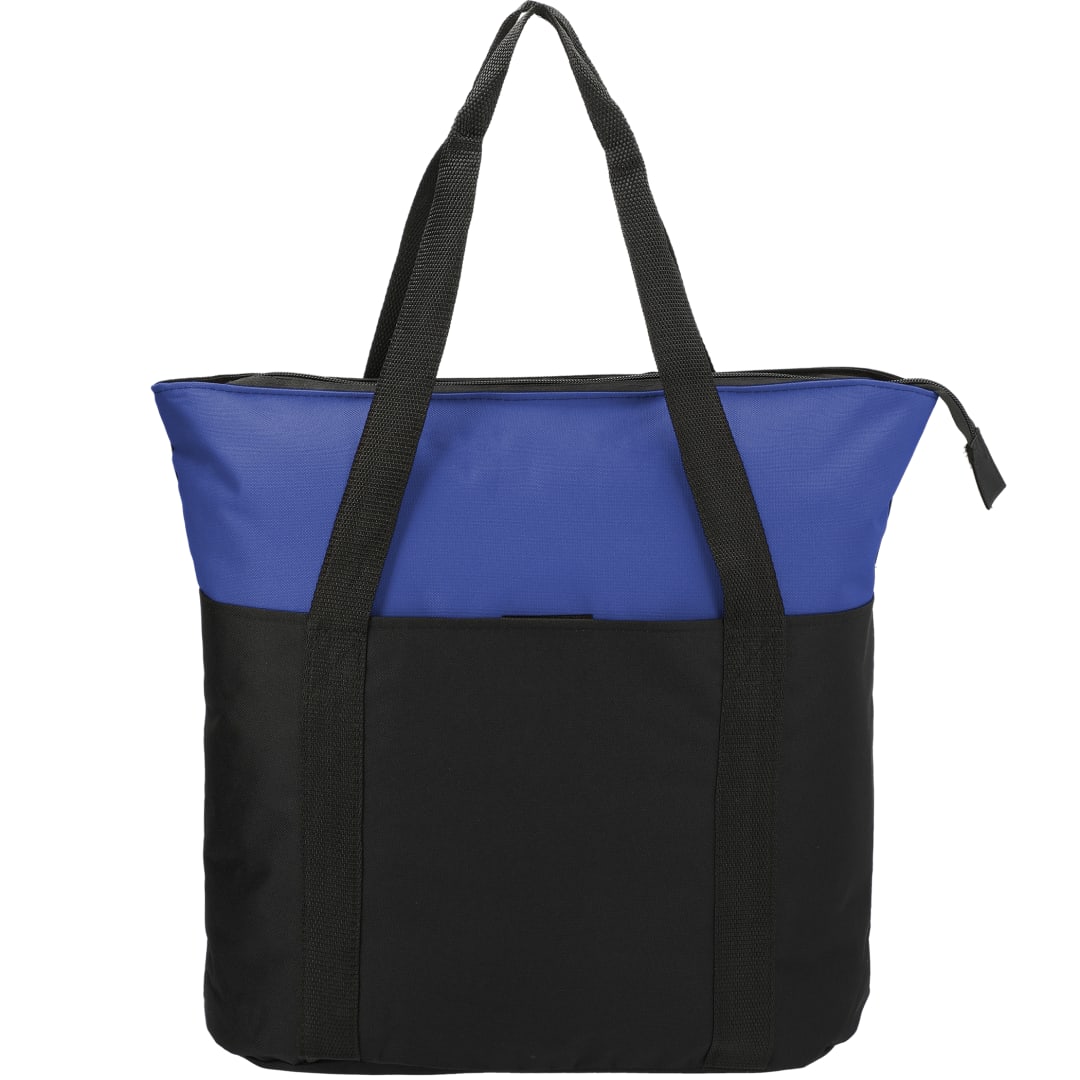 Heavy Duty Zippered Convention Tote - SM-7539 Blue