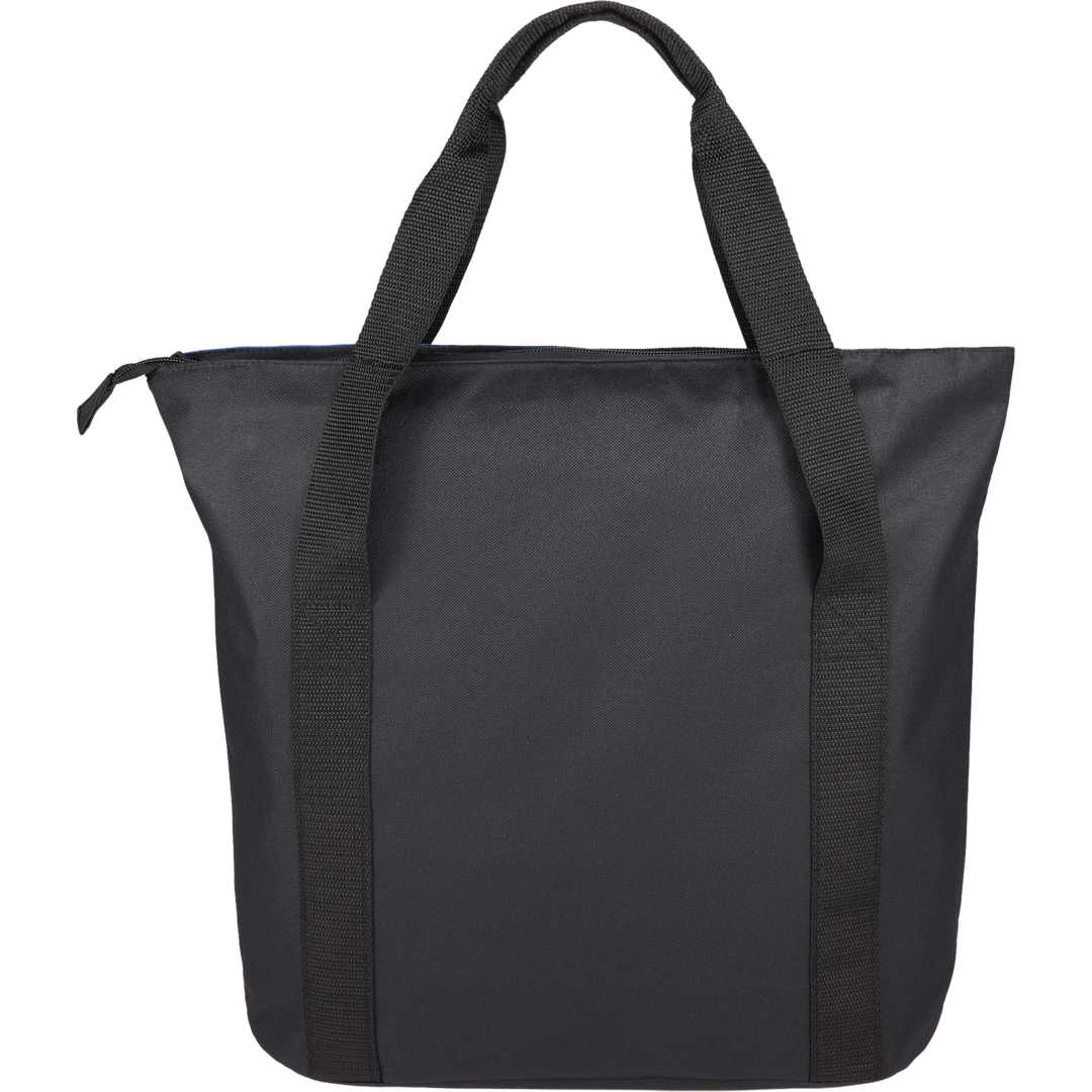 Heavy Duty Zippered Convention Tote - SM-7539 Black