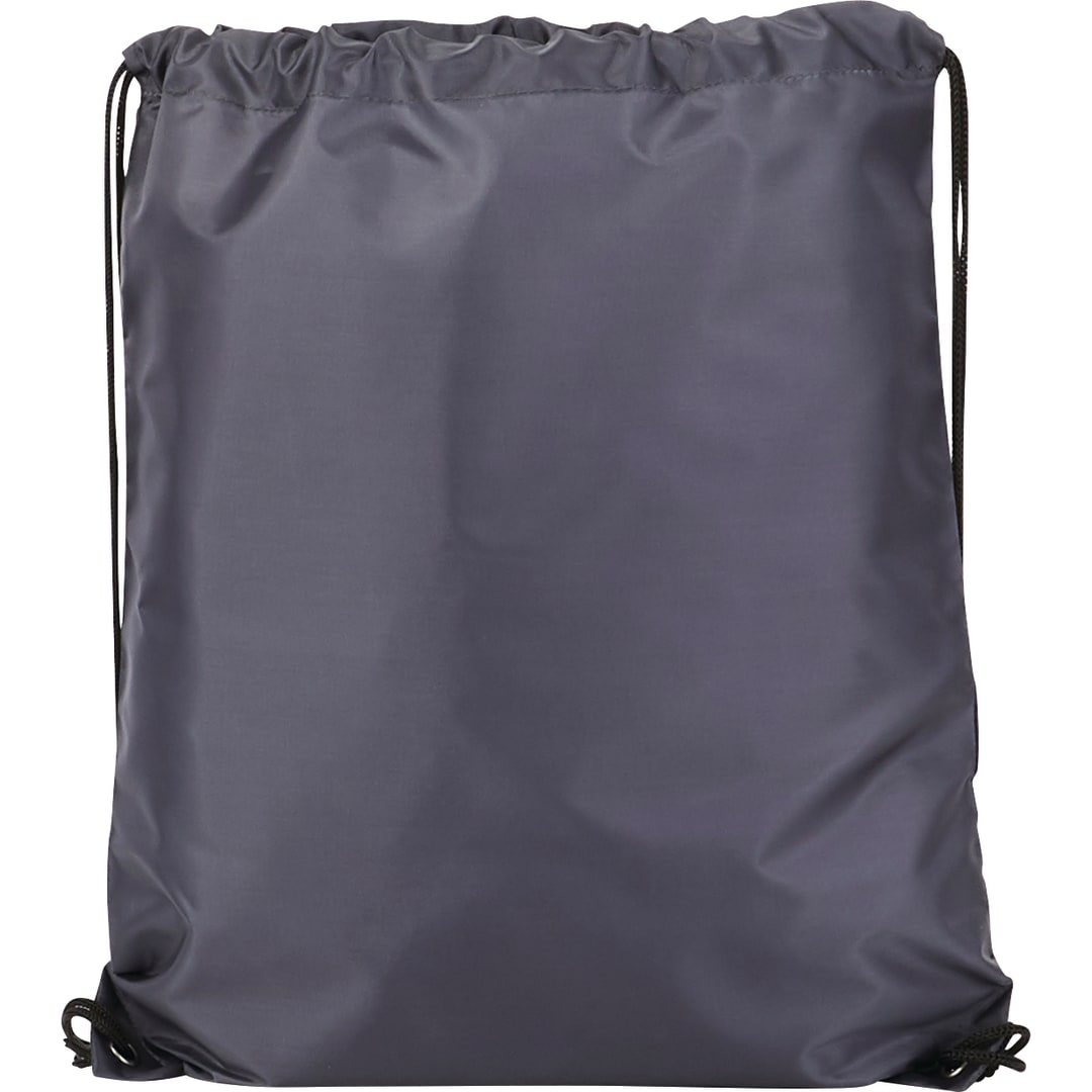 Bullet Oriole Drawstring Bag - SM-7548 Gray