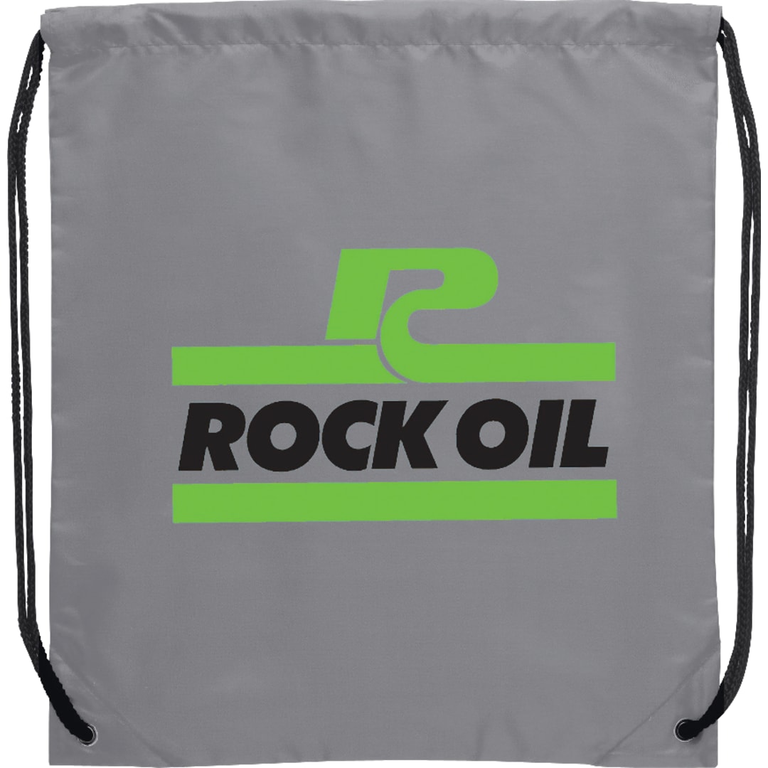 Bullet Oriole Drawstring Bag - SM-7548 Gray