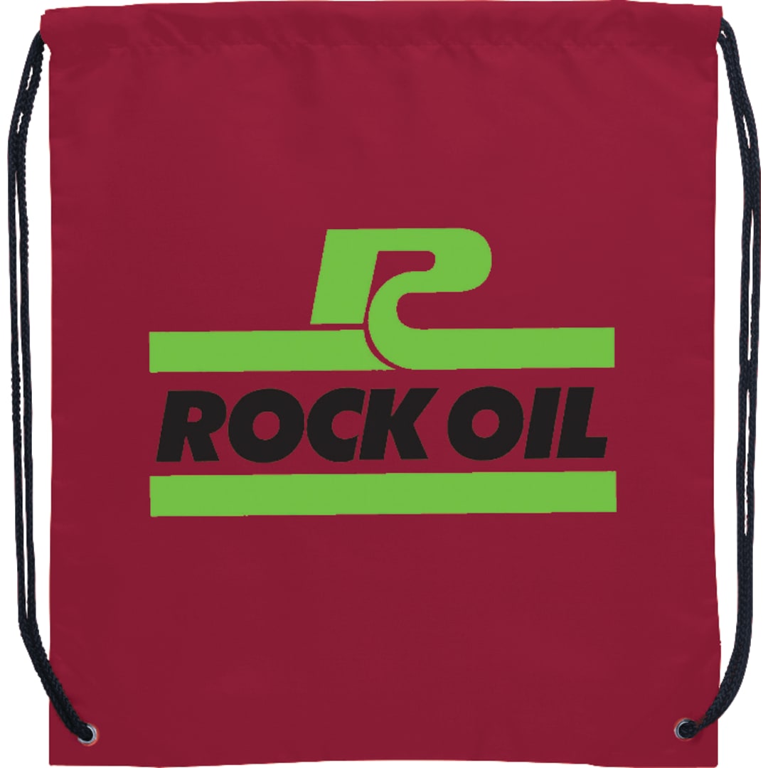 Bullet Oriole Drawstring Bag - SM-7548 Red