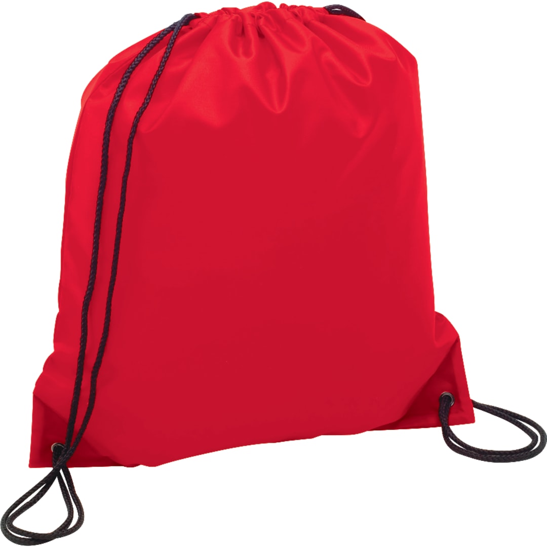 Bullet Oriole Drawstring Bag - SM-7548 Red