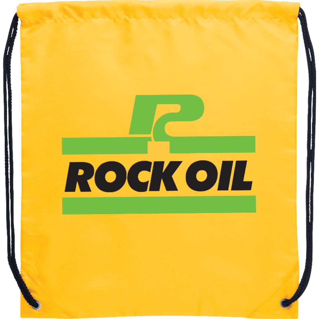 Bullet Oriole Drawstring Bag - SM-7548 Yellow