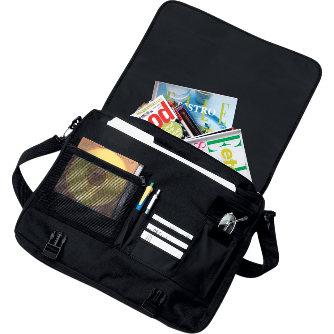 Mariner Business Messenger Bag - SM-7570 Black