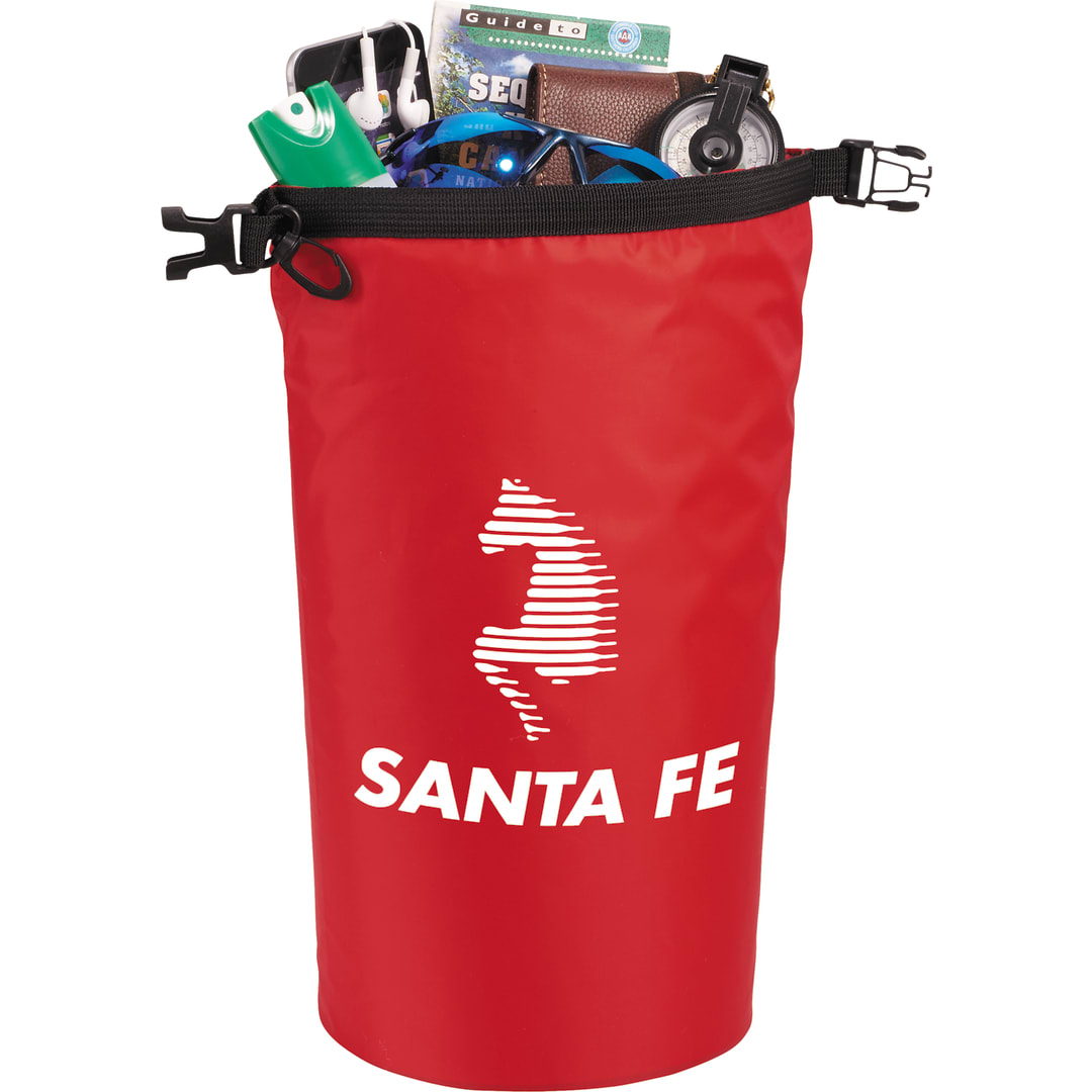 Survivor 5L Waterproof Outdoor Bag - SM-7601 Red