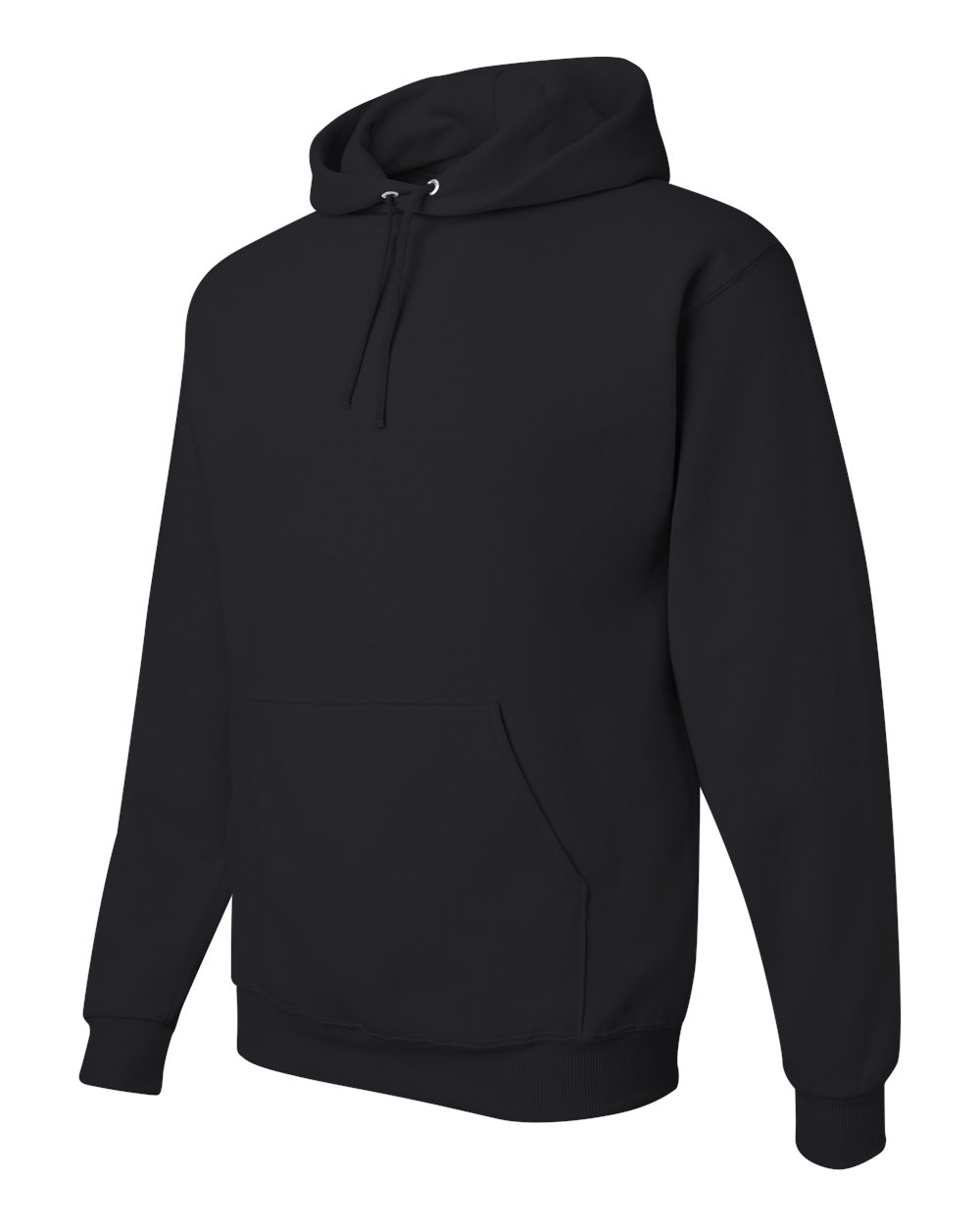 JERZEES Unisex NuBlend® Hooded Sweatshirt - 996MR Black