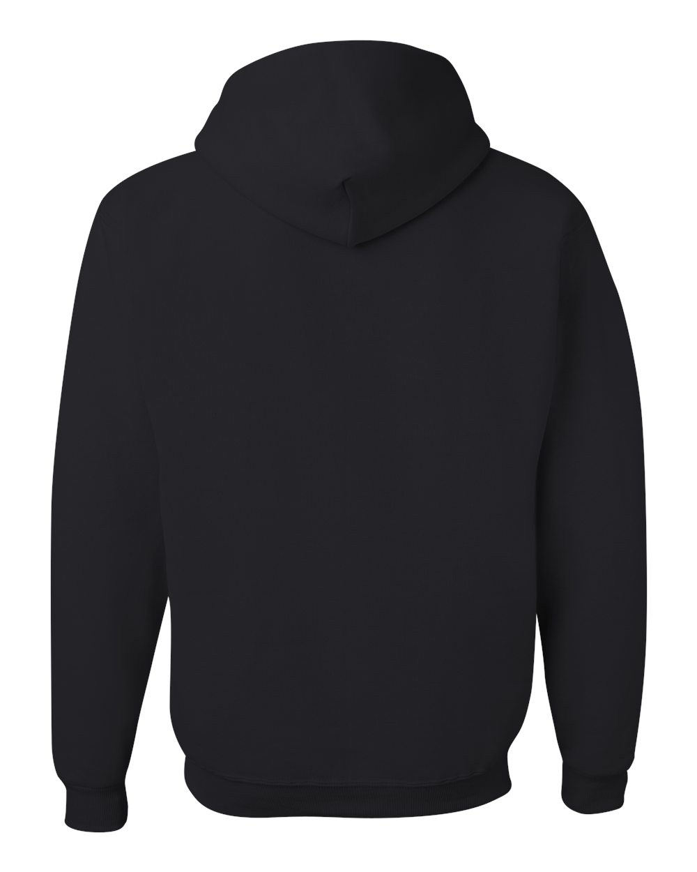 JERZEES Unisex NuBlend® Hooded Sweatshirt - 996MR Black