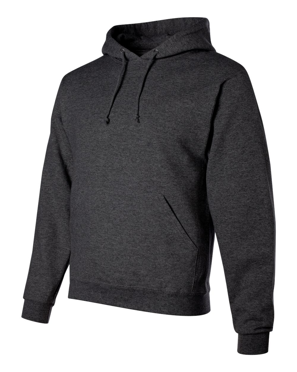 JERZEES Unisex NuBlend® Hooded Sweatshirt - 996MR Black Heather