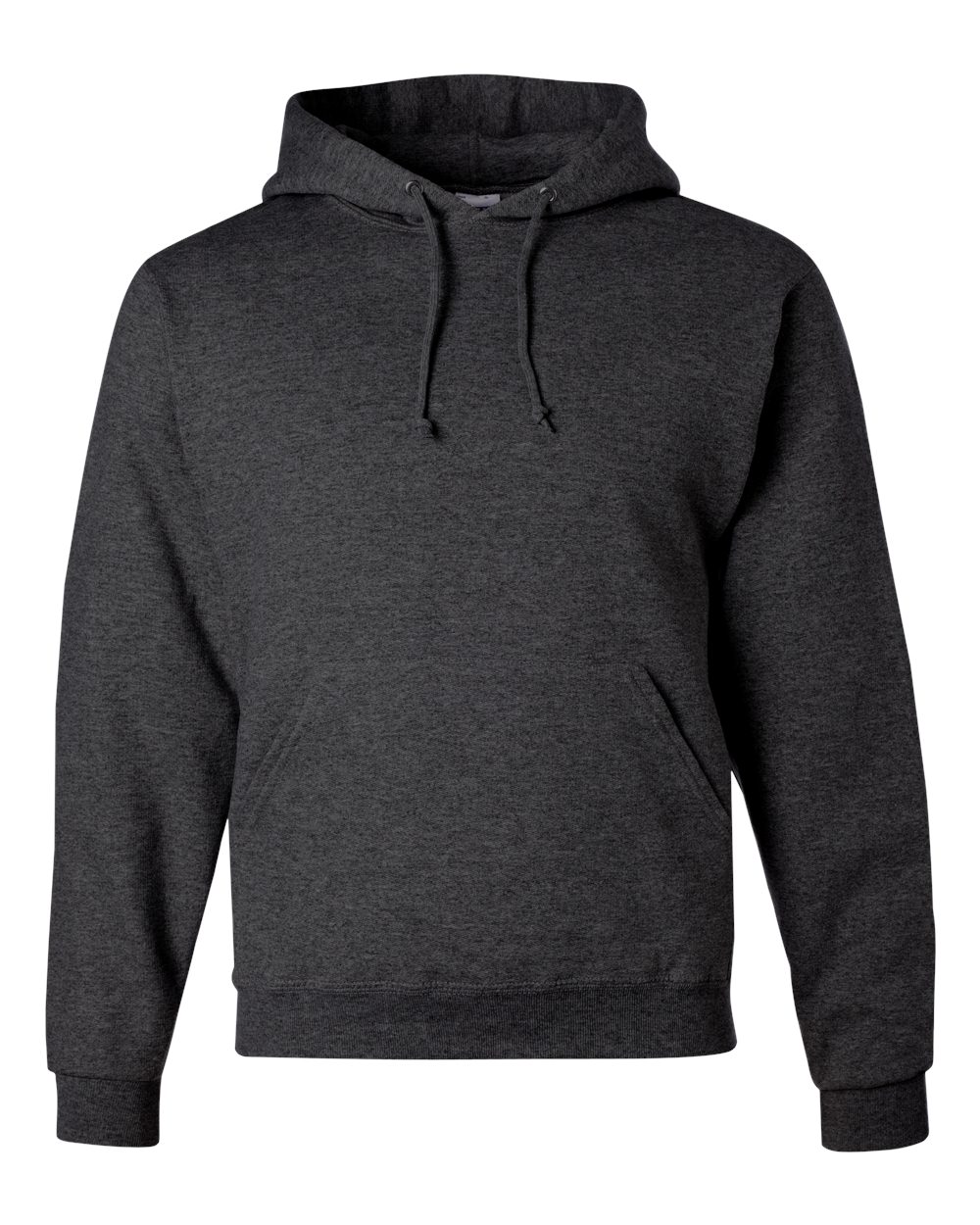 JERZEES Unisex NuBlend® Hooded Sweatshirt - 996MR Black Heather