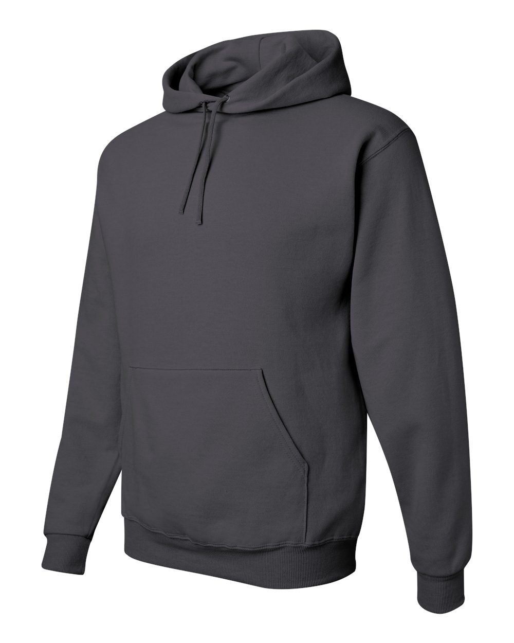 JERZEES Unisex NuBlend® Hooded Sweatshirt - 996MR Charcoal Grey