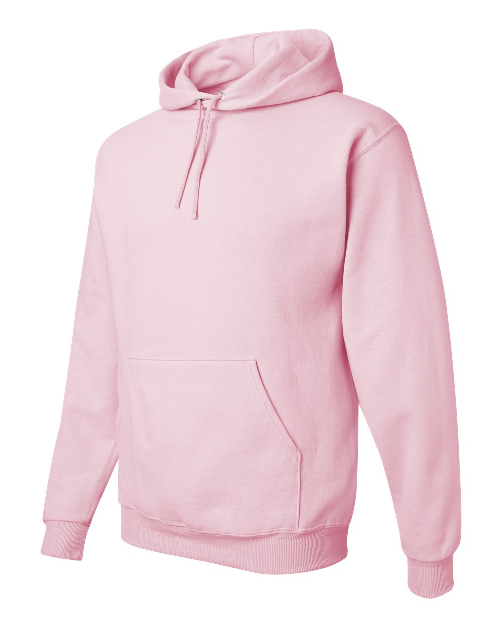 JERZEES Unisex NuBlend® Hooded Sweatshirt - 996MR Classic Pink