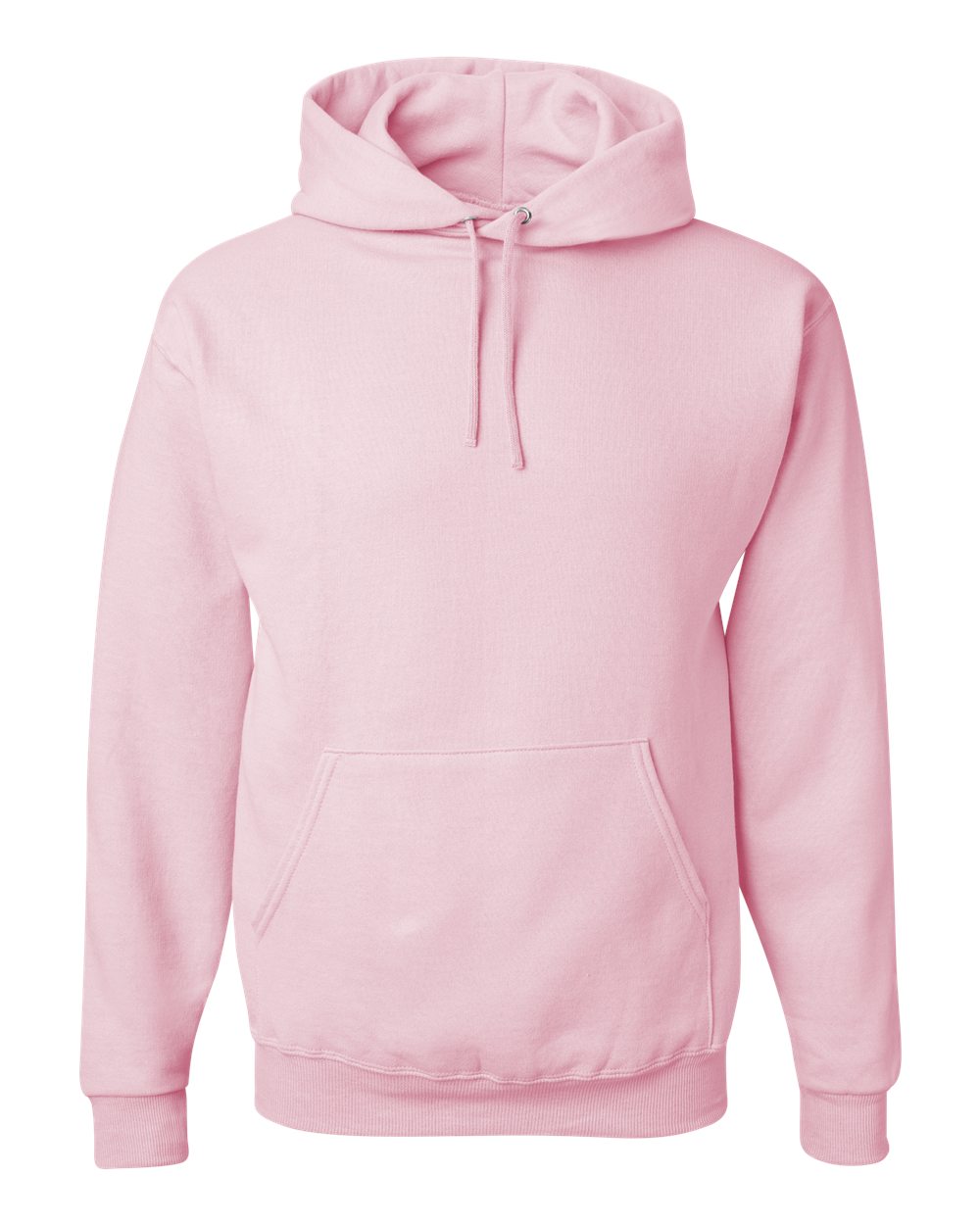 JERZEES Unisex NuBlend® Hooded Sweatshirt - 996MR Classic Pink