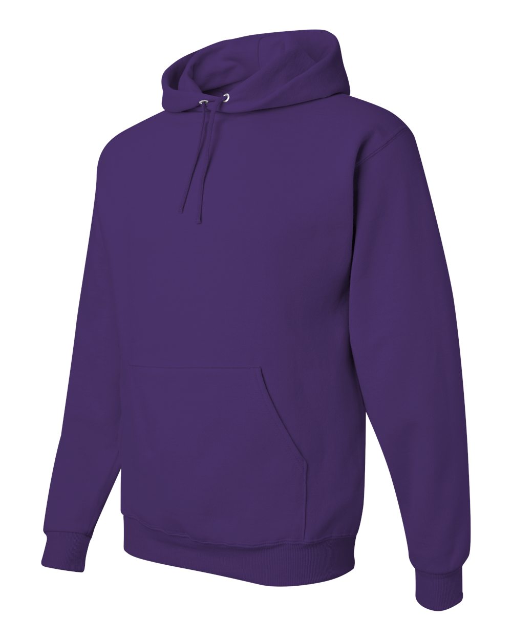 JERZEES Unisex NuBlend® Hooded Sweatshirt - 996MR Deep Purple