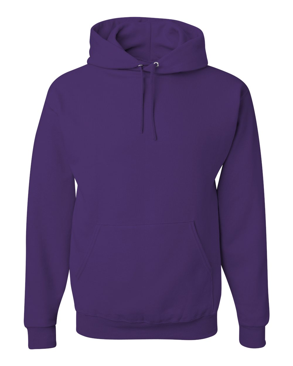JERZEES Unisex NuBlend® Hooded Sweatshirt - 996MR Deep Purple