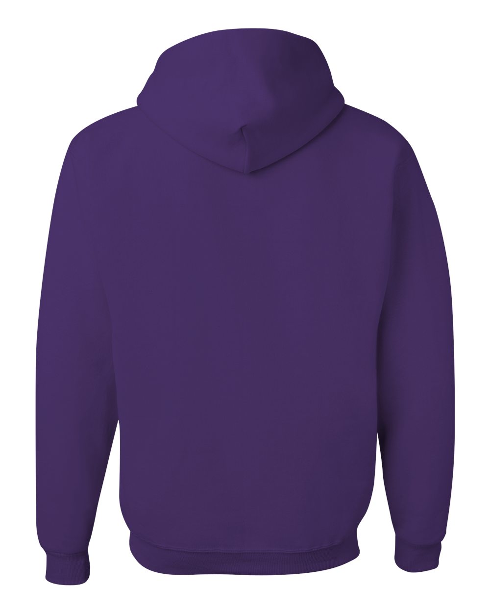 JERZEES Unisex NuBlend® Hooded Sweatshirt - 996MR Deep Purple