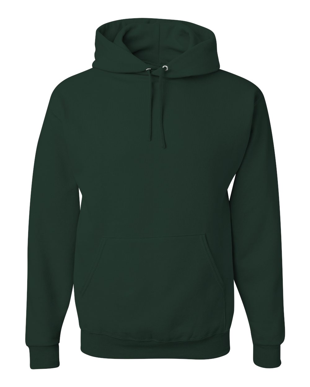 JERZEES Unisex NuBlend® Hooded Sweatshirt - 996MR Forest Green