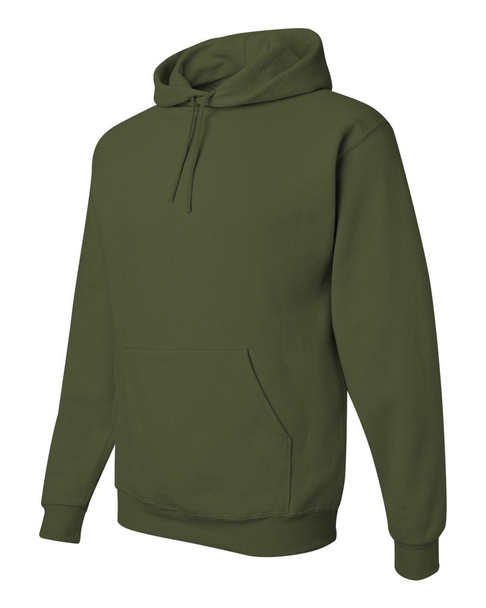 JERZEES Unisex NuBlend® Hooded Sweatshirt - 996MR Military Green