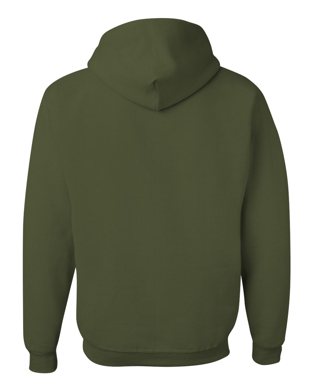 JERZEES Unisex NuBlend® Hooded Sweatshirt - 996MR Military Green